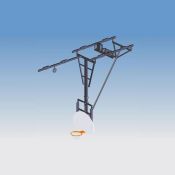 Structure de basket pliante au plafond électrique