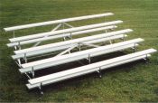 Gradins extérieurs en aluminium <br>12&nbsp;pieds (3.65m) - 3 rangés