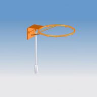 But de basket amovible économique avec prise avant avec bâton + adapteur pour panneau