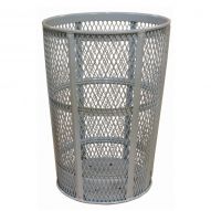 Panier à rebuts en acier déployé 45&nbsp;gallons