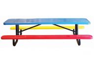Table à pique-nique standard multicolore