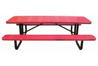 Table à pique-nique standard couleur unie