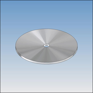 Couvercle pour ancrage acier 2-1/4&nbsp;po